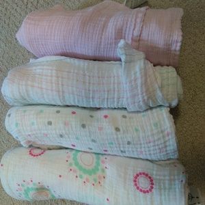 Aden and Anais swaddle blankets